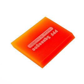 Ракель для работы с полиуретановыми пленками Оранжевый цвет Твердость: 80 дюрометров