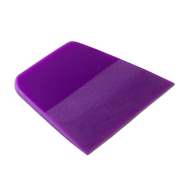 Фиолетовый ракель уголок для работы с антигравийными пленками