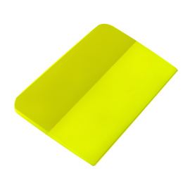 Желтый ракель для работы с антигравийными пленками Твердость: 70 дюрометров Размер: 12 см x 75 см x 06 см